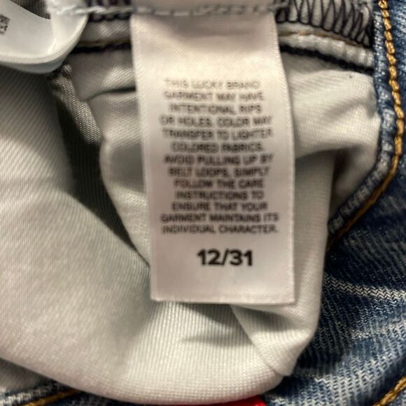 Lucky Brand Women’s 90’s Midi Short Cutoff Jeans Shorts - Picture 9 of 13